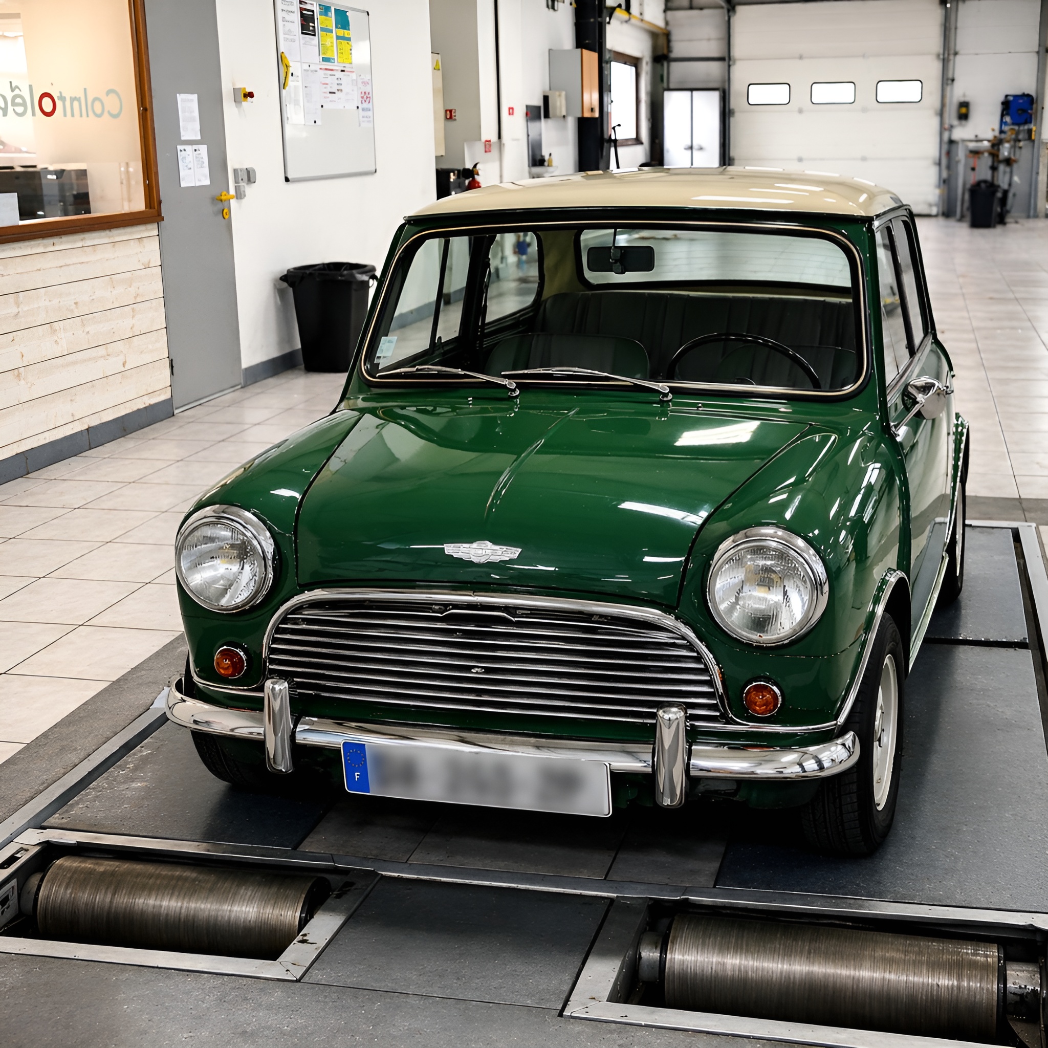 Contrôle technique voiture