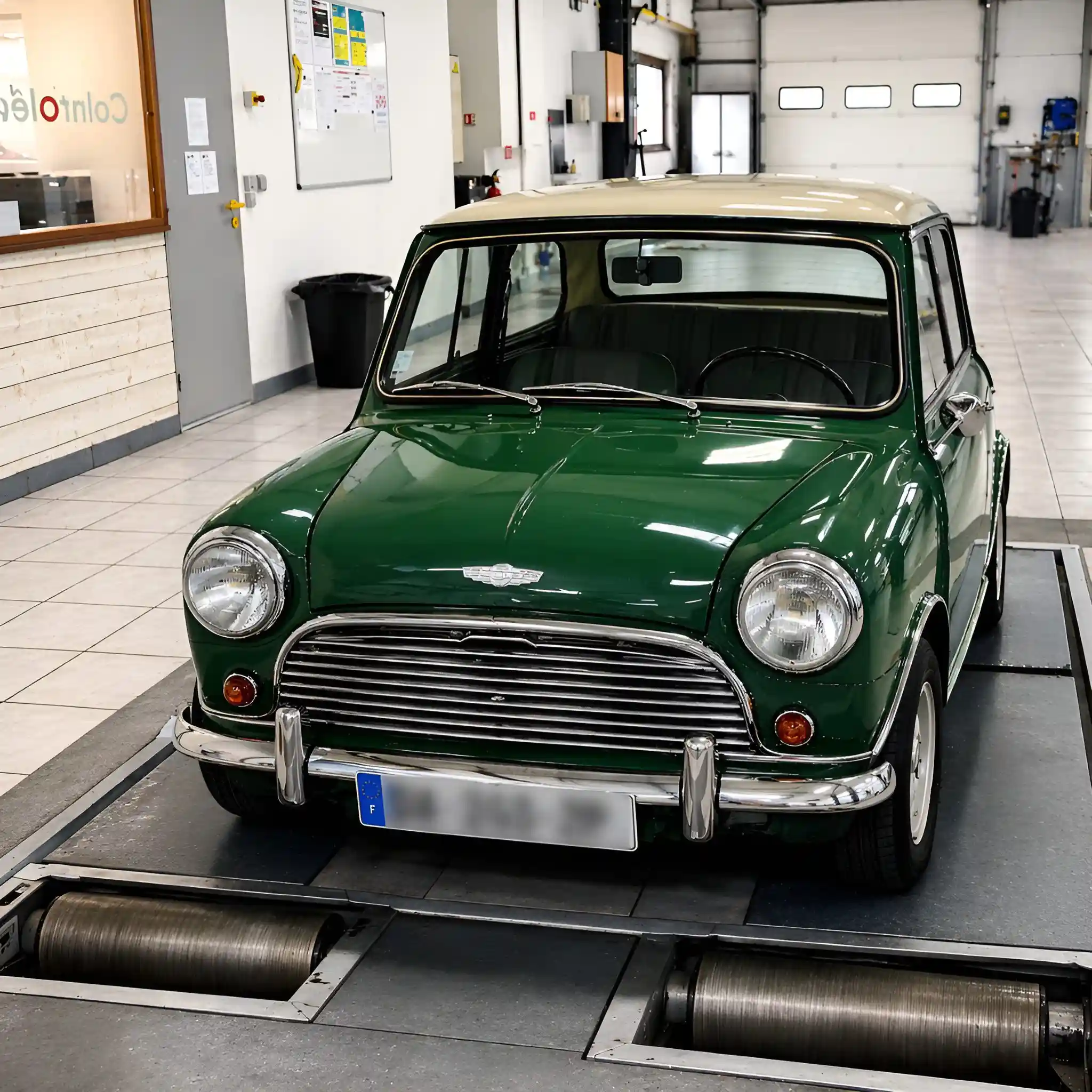 Contrôle technique voiture